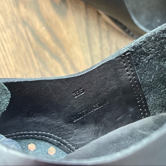 Rag & Bone Honeycomb Milo Perforated Black Leather Oxford 39.5 - Picture 15 of 17